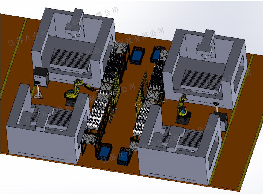 机加工机器人方案,机加工机械手 机加工机器人方案,机加工机械手